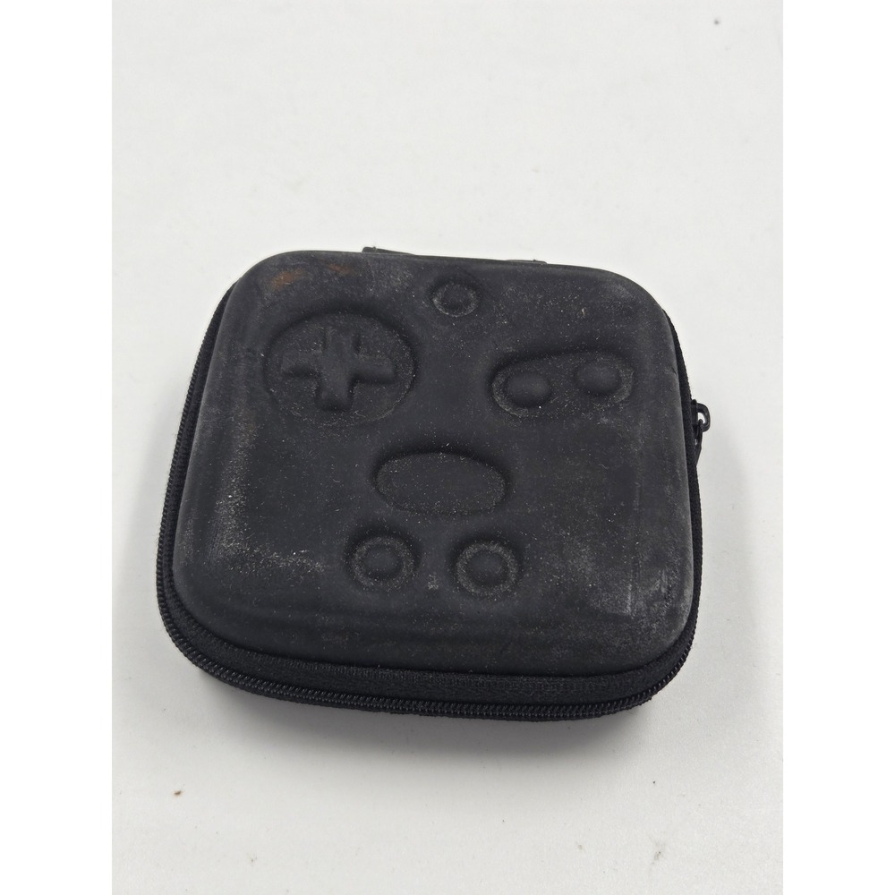 Gameboy Advanced SP Controller Hard Shell Travel Case Black Zippered